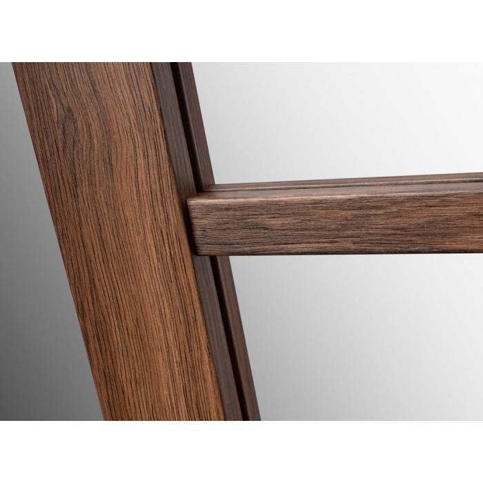 Svedex Nova design NDB903 donker eiken met glas | DecoDeur